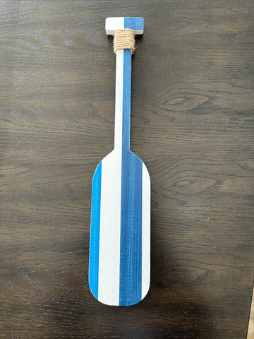 Nautical Blue Lake Décor - Oar or Sailboat Sign Wall Décor - Artisticspacedecor